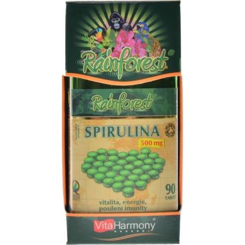 VitaHarmony Spirulina 500 mg 90 tbl. 100% organická